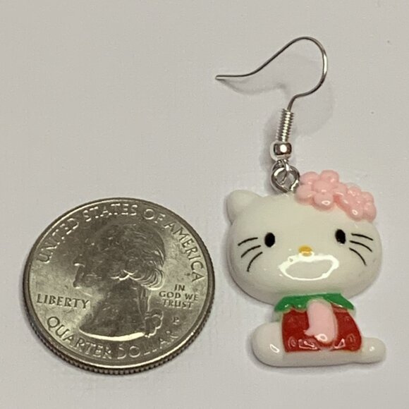 Hello Kitty Earring, Kitty Earring, Cat Earring, Sanrio Earring, Gift idea, Cat - Picture 7 of 8